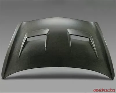 Js Racing Type V CFRP|FRP Hood Honda Fit 2001-2008 - ABV-F1-C