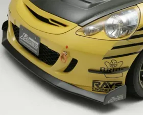 Js Racing Type S CFRP Front Wing Spoiler Honda Fit US Model 2001-2008