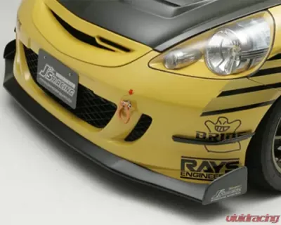 Js Racing Type S CFRP Front Wing Spoiler Honda Fit US Model 2001-2008 - AH-F1US-C