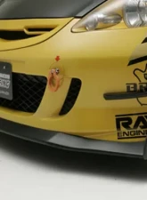 Js Racing Type S CFRP Front Wing Spoiler Honda Fit US Model 2001-2008                                     - AH-F1US-C - Image 2