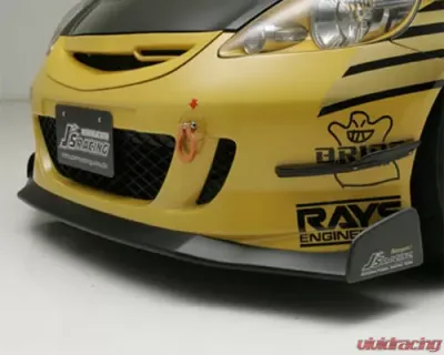 Js Racing Type S CFRP Front Wing Spoiler Honda Fit US Model 2001-2008 - AH-F1US-C