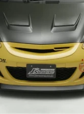 Js Racing Type S CFRP Front Wing Spoiler Honda Fit US Model 2001-2008                                     - AH-F1US-C - Image 3