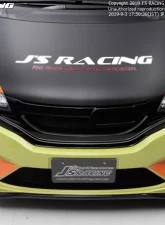 Js Racing Type S FRP Front Wing Spoiler Honda Fit GK5 2015-2019                                     - AH-F5M - Image 3