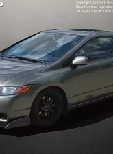 Js Racing FRP Front Wing Spoiler Honda Civic FG2 2006-2011                                     - AH-G1-F - Image 2