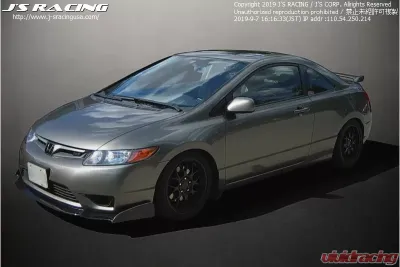 Js Racing FRP Front Wing Spoiler Honda Civic FG2 2006-2011 - AH-G1-F