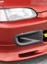 Js Racing Carbon Air Intake Duct Honda Civic EG 1991-1995                                     - AID-H3C - Image 2