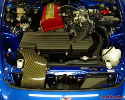 Js Racing Stock Hood Carbon Air Duct Honda S2000 2000-2009 - AID-S1-N