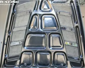 Js Racing Type V Hood Aluminum Net Honda S2000 2000-2009