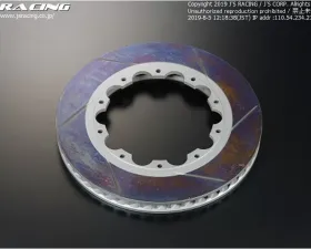 Js Racing Front 6 Pots Brake Kit Replacement Brake Rotor - Left Acura TSX 2004-2008