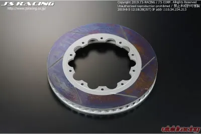 Js Racing Front 6 Pots Brake Kit Replacement Brake Rotor - Left Acura TSX 2004-2008 - B6P-E2-RL
