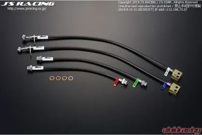 Js Racing Rear Drum Brake SUS Brake Line System Acura TSX 2004-2008 - BLS-F1-SU
