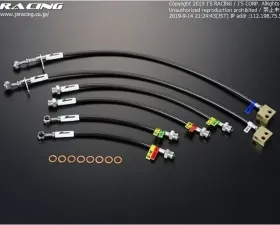 Js Racing Rear Disc Brake Brake Line System Acura TSX 2004-2008
