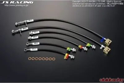 Js Racing Rear Disc Brake Brake Line System Acura TSX 2004-2008 - BLS-F1D-ST