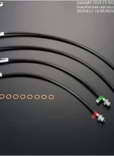 Js Racing SUS Brake Line System Honda S2000 AP2 2004-2009                                     - BLS-S2-SU - Image 2