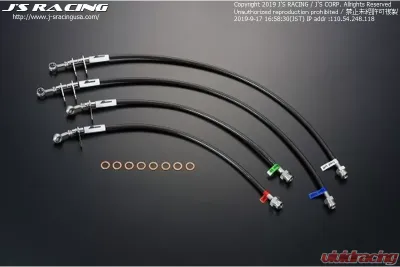 Js Racing SUS Brake Line System Honda S2000 AP2 2004-2009 - BLS-S2-SU
