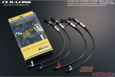 Js Racing Rear Disc Brake Brake Line System Acura TSX 2004-2008 - BLS-F1D-ST