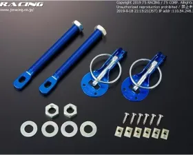 Js Racing Blue Hood Lock Pin