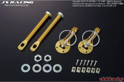 Js Racing Gold Hood Lock Pin - BNP-GD