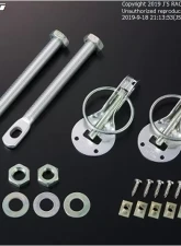 Js Racing Silver Hood Lock Pin                                     - BNP-SL - Image 2