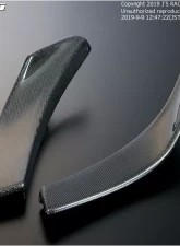 Js Racing Type S Single Canard Honda Civic FD2 2006-2011                                     - CCN-D2-JSS - Image 3