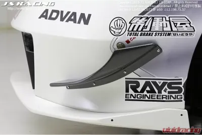 Js Racing Type S Single Canard Honda Civic FD2 2006-2011 - CCN-D2-JSS