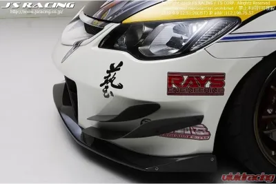 Js Racing Type S Twin Canards Honda Civic FD2 2006-2011 - CCN-D2-JST