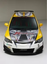Js Racing Type S Twin Canards Honda Civic FD2 2006-2011                                     - CCN-D2-JST - Image 4