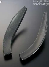 Js Racing Type S Front Bumper CFRP Canard Acura TSX 2004-2008                                     - CCN-E2-JS - Image 2