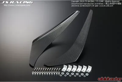Js Racing CFRP Canard Honda Civic EK9 1996-2000 - CCN-H5