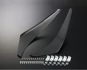 Js Racing Stock Bumper Carbon Canard Acura RSX 2002-2006