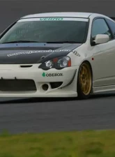 Js Racing Stock Bumper Carbon Canard Acura RSX 2002-2006                                     - CCN-T5 - Image 3