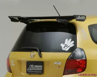 Js Racing Carbon 3D GT Wing Honda Fit 2001-2008 - DGW-F1-C