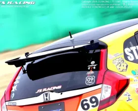 Js Racing S-Tai Carbon 3D GT Wing Honda Fit GK 2015-2019