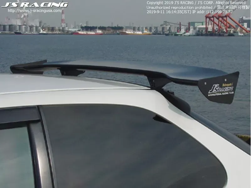 J's Racing DGW1-H5-W Wet Carbon 3D GT Wing for Honda Civic EK9 96-00