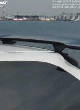 Js Racing Wet Carbon 3D GT Wing Honda Civic EK9 1996-2000                                     - DGW1-H5-W - Image 2