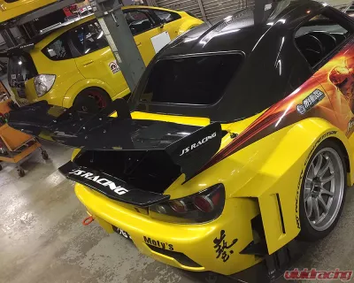 Js Racing Type GT Aero Swan Neck Type 3D GT Wing Honda S2000 2000-2009 - DGW7-S1-SNW