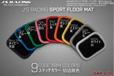 Js Racing Sport Floor Mat Honda Civic Type-R FK8 2017-2021 - FMJ-K8L