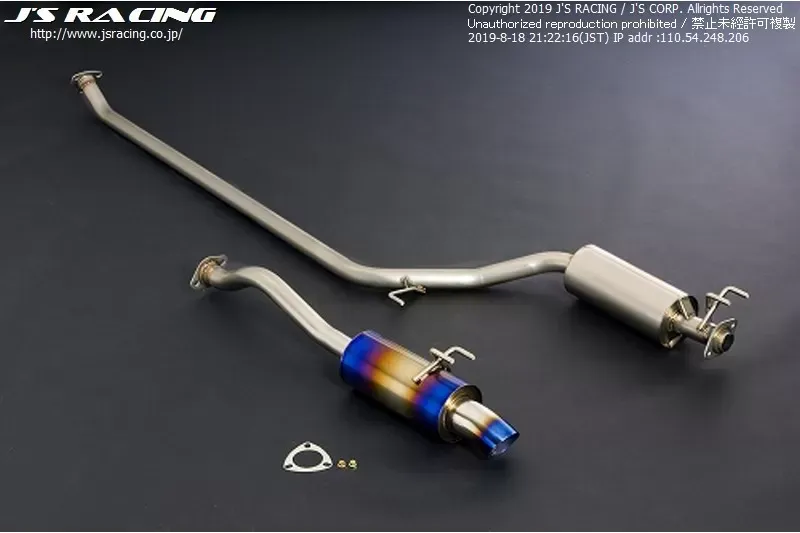 Js Racing FX-PRO 50RS Titanium Exhaust Honda Civic FD1 2006-2011 - FTM-D1-50RS