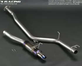 Js Racing FX-PRO 70RR Titanium Exhaust Honda Civic FD2-R 2006-2011