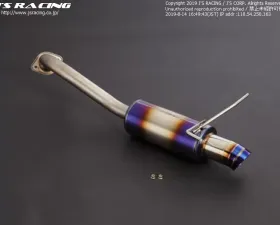 Js Racing FX-PRO 50R Titanium Exhaust Rear Tail Honda Fit GK 2015-2019