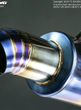 Js Racing FX-PRO 50R Titanium Exhaust Rear Tail Honda Fit GK 2015-2019                                     - FTM-F5-50R - Image 2