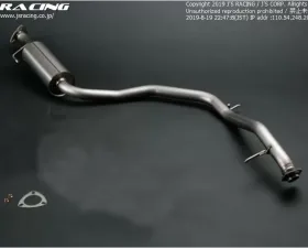 Js Racing FX-PRO 50C Titanium Exhaust Center Pipe Honda CR-Z 2011-2019