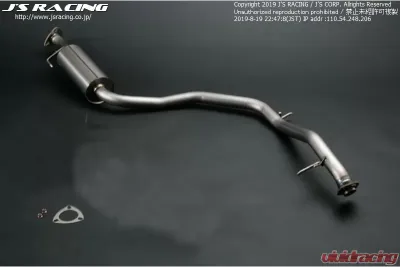 Js Racing FX-PRO 50C Titanium Exhaust Center Pipe Honda CR-Z 2011-2019 - FTM-Z1-50C