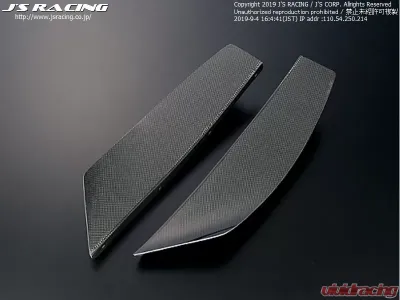 Js Racing GT Body Kit Carbon Single Canard Honda S2000 2000-2009 - GTCCN-S1