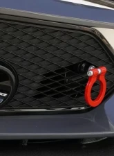 J's Racing Front Foldable Bolt-on Towing Hook Honda Civic Type-R FK8 | FK7 2017-2021                                     - KF-K8-F - Image 4