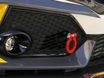 J's Racing Front Foldable Bolt-on Towing Hook Honda Civic Type-R FK8 | FK7 2017-2021 - KF-K8-F