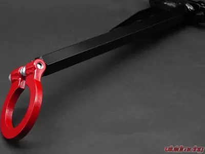 J's Racing Front Foldable Bolt-on Towing Hook Honda Civic Type-R FK8 | FK7 2017-2021 - KF-K8-F