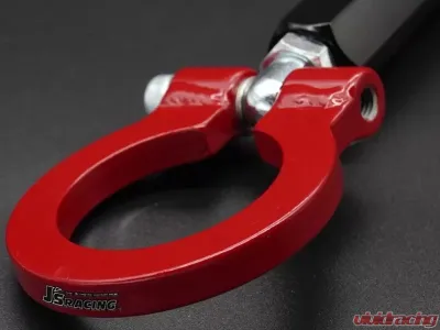 J's Racing Front Foldable Bolt-on Towing Hook Honda Civic Type-R FK8 | FK7 2017-2021 - KF-K8-F