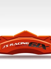Js Racing Hyper 6IX 6 Pot Caliper Street Brake Pad Honda S2000 2000-2009                                     - JB6-S1-FP1 - Image 2