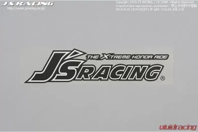 Js Racing 08 Small Size Sticker - JS-08-S